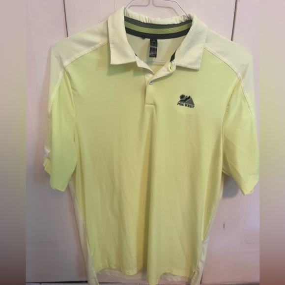 Adidas Golf PGA West Golf Polo - Sz M - Picture 1 of 3